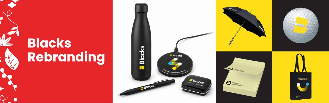 Blacks Rebranding