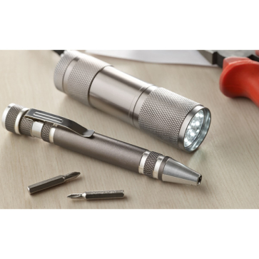 Combitool Torch And Screwdriver Set In Gift Box