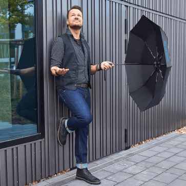 Fare Steel Oversize AOC Mini Umbrella made with Watersave Material
