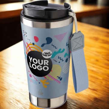 Recycled Steel Double Walled Travel Mug (500ml)