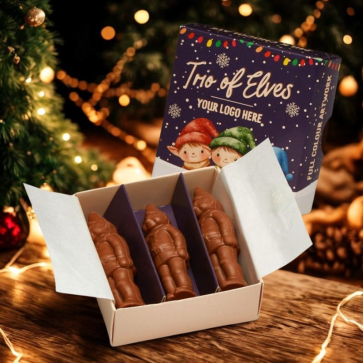 Trio of Chocolate Elves