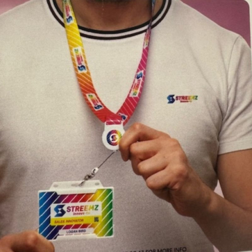 RPET Lanyard With Ski Pass 20mm