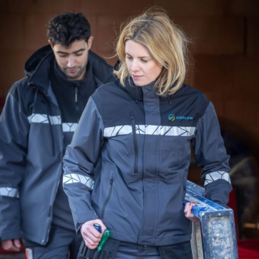 Functional Padded Jacket with Hi-Viz Trim (Women's Fit)