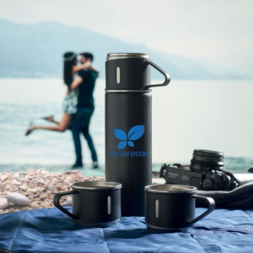 Flask with 3 Cups 420ml