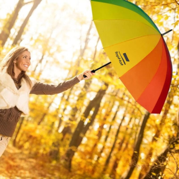 Rainbow Golf Umbrella