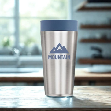 Circular  Recycled Stainless Steel Travel Mug