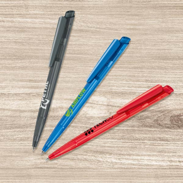 Senator Dart Clear Plastic Ballpen