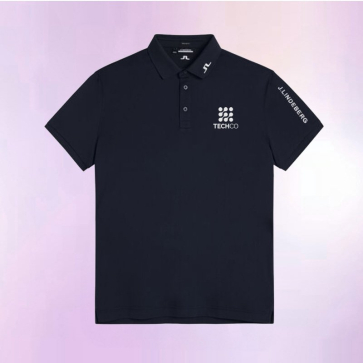 J.Lindeberg Men's Tour Tech Regular Fit Golf Polo