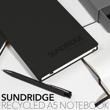 Sundridge A5 Recycled Notebook