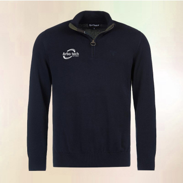 Barbour Cotton Half Zip Sweater