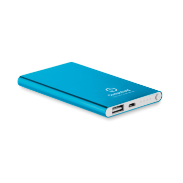 Powerflat Aluminium Powerbank 4000mAh