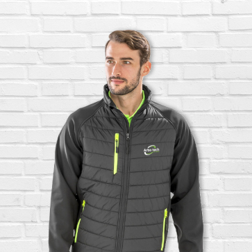 Black Compass Padded Softshell Jacket