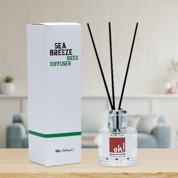 100ml Scented Reed Diffuser in a Printed Gift Box
