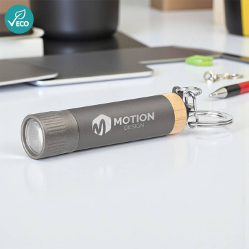 Reborn Recycled Aluminium Keychain Torch