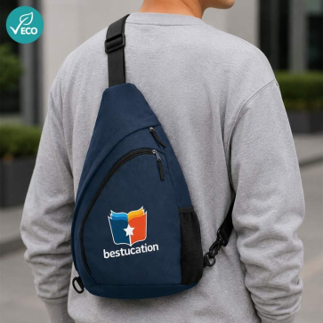 Helsinki rPET Nylon Adjustable Strap Sling Bag 15L