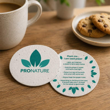 Seed Paper Coaster