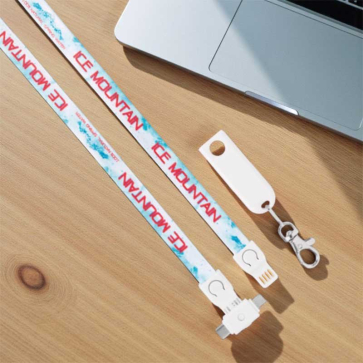 3-in-1 Charging Cable Lanyard