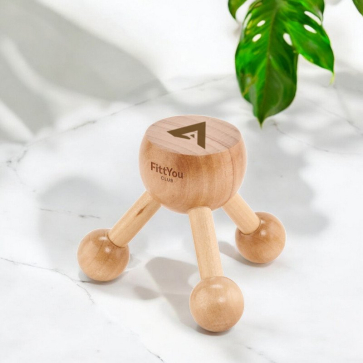 Wooden Handheld Massager
