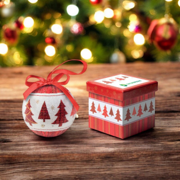 Snowy Christmas Bauble