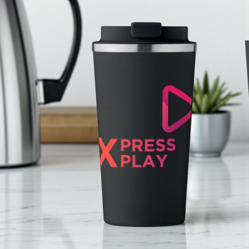 Double Wall Stainless Steel Tumbler with PP Lid 510ml