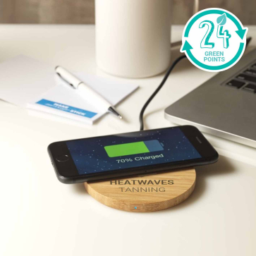 Essence Bamboo Wireless Charging Pad