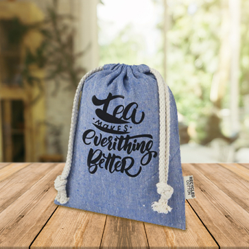 Pheebs 150 g/m² GRS Recycled Cotton Gift Bag Medium 1.5L