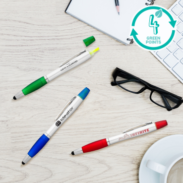 Nash Stylus Ballpoint Pen And Highlighter