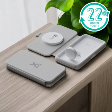 Foldable 3-in-1 wireless Travel Charger