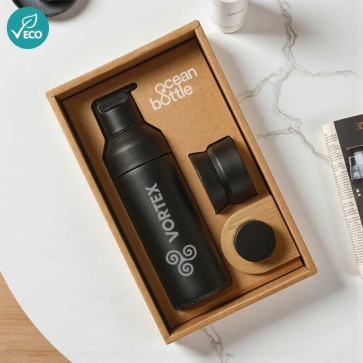 Ocean Bottle 500ml 3-in-1 Gift Set