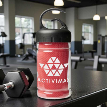 Cooling Towel in PET Container