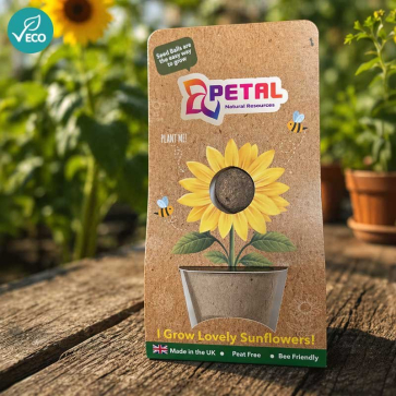 Sunflower Seed Ball Pot Card
