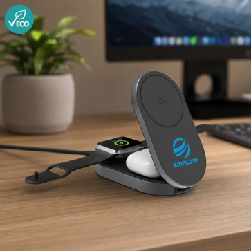 Quantum Ultra-Fast 3-in-1 25W Foldable Wireless Charger