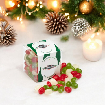 Clear Cube With a Choice of Sweet Fillings