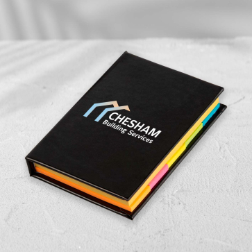 Notebook With Sticky Notes