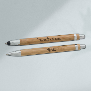 Bamboo Pen & Pencil Set