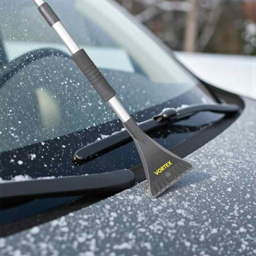 Telescopic Ice scraper and Snow Brush
