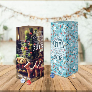 Personalised Luxury Lindt Tower Advent Calendar