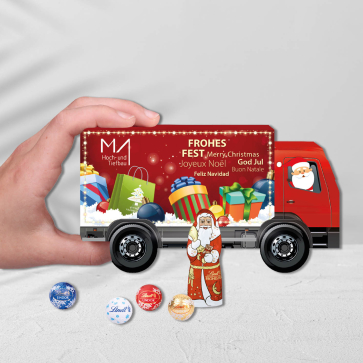 Lindt Luxury Christmas Truck Gift Box