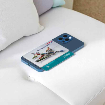 Origami Phone Stand and RFID Wallet