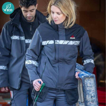 Softshell Jacket with Hi-Viz Trim (Women's Fit)