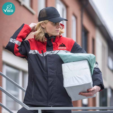 Padded Softshell Jacket with Hi-Vis Trim (Women's Fit)