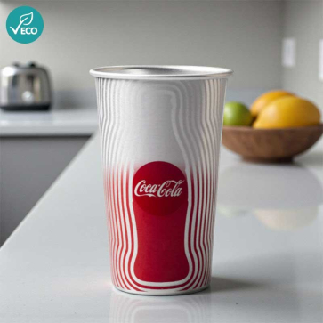 Colour Changing GRS Recycled Aluminium Cup 450ml