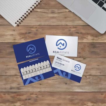 Business Card Containing Seedsticks