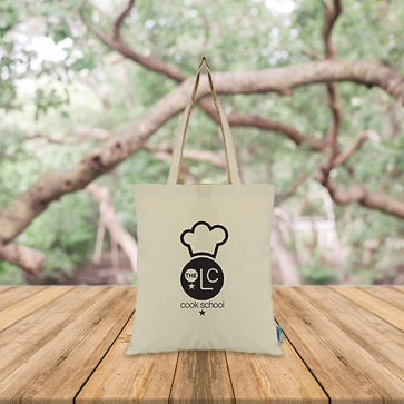 Natural 7oz Recycled Cotton Shopper