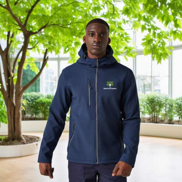Navigate 2 Layer Hooded Softshell Jacket