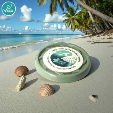 Frisbee Made From Ocean Plastic