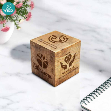 Stress Wooden Cube Award