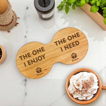 Double Bamboo Coaster