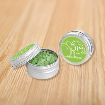 Fragranced Bath Salts in a Mini Tin (20g)