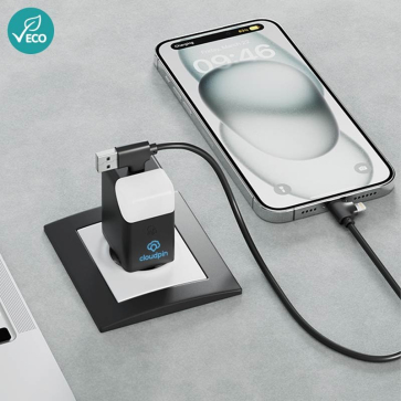 Ice-Gan 65W USB Charging Plug with Light